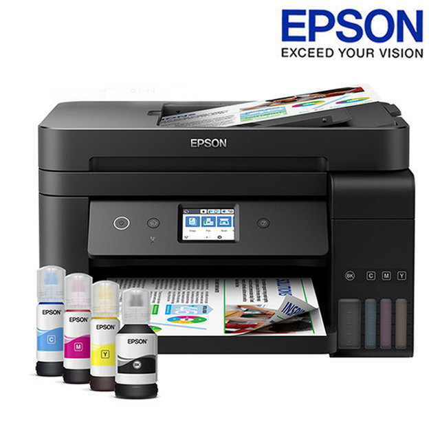 엡손 Epson 에코탱크 L6290 정품 무한 잉크젯 복합기 팩스복합기 자동양면인쇄 WiFi 잉크포함