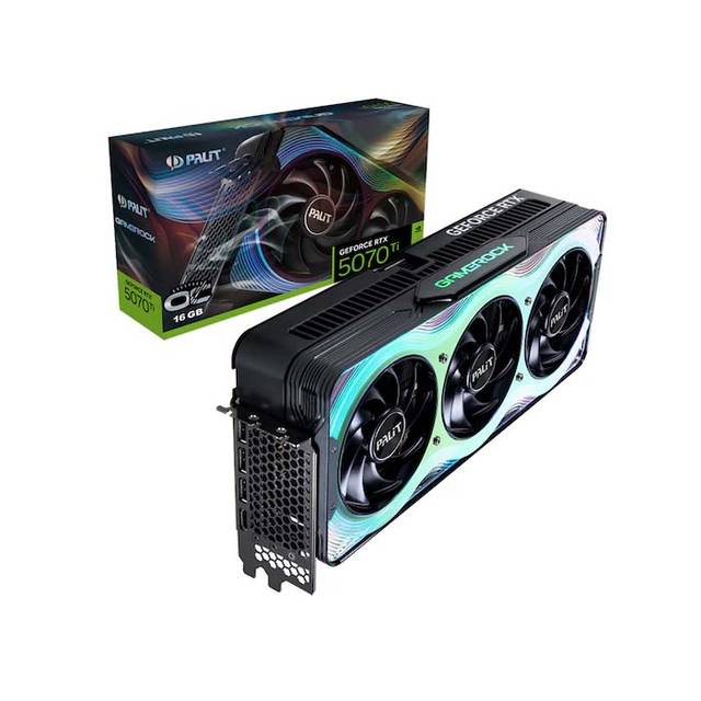 PALIT 지포스 RTX 5070 Ti GAMEROCK OC D7 16GB 이엠텍