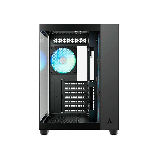 [앱코] UD50 블랙 블루웨일 ARGB BTF 듀얼 챔버 강화유리 케이스