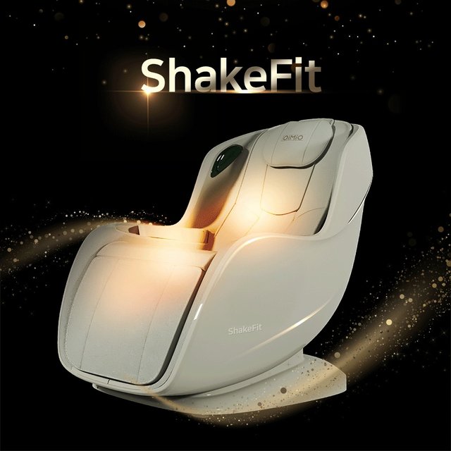 [OiMiO 미오데칼코마니] ShakeFit 안마의자 마사지체어 수직진동 테라피 무중력 스마트메모리 천연가죽 무상설치 컴팩트 쉐이크핏
