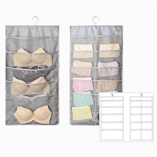 팬티수납 속옷보관함 투명정리함 수납행거 속옷정리함