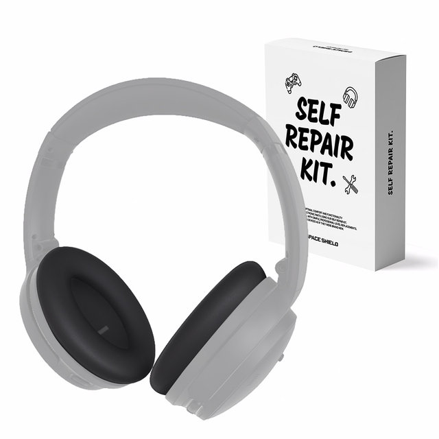 보스 QC45 호환 이어 패드 커버, 블랙