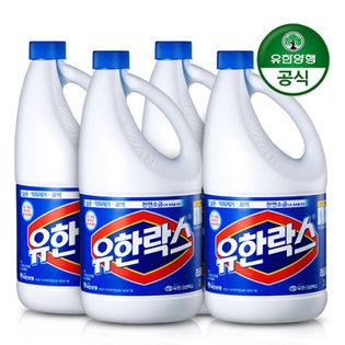 [결제시5%추가]유한양행 유한락스 레귤러 2L x 4개