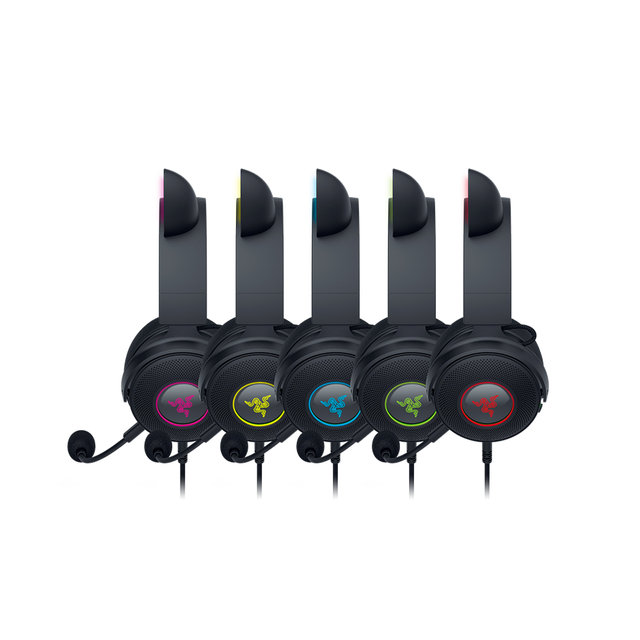 레이저코리아 Kraken Kitty V2 PRO 크라켄 키티 V2 프로 헤드셋 [블랙]