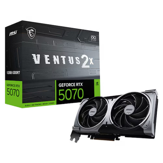 MSI 지포스 RTX 5070 벤투스 2X OC D7 12GB./
