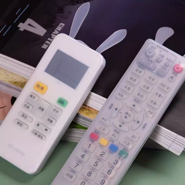 야광 리모컨 방수 보호커버 리모콘덮개 토끼 모양