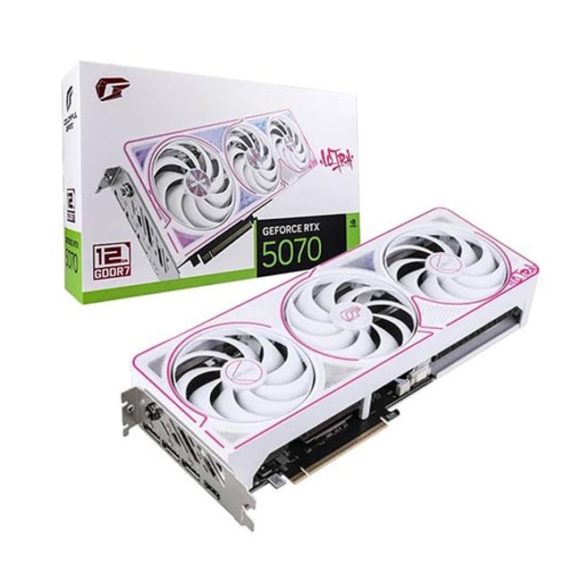 COLORFUL iGame 지포스 RTX 5070 ULTRA OC White D7 12GB 웨이코스