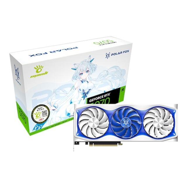 MANLI 지포스 RTX 5070 Polar Fox OC D7 12GB 대원씨티에스