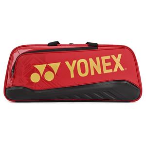 요넥스 BA02531WEX 배드민턴 테니스 2단 가방 라켓백 레드블랙
