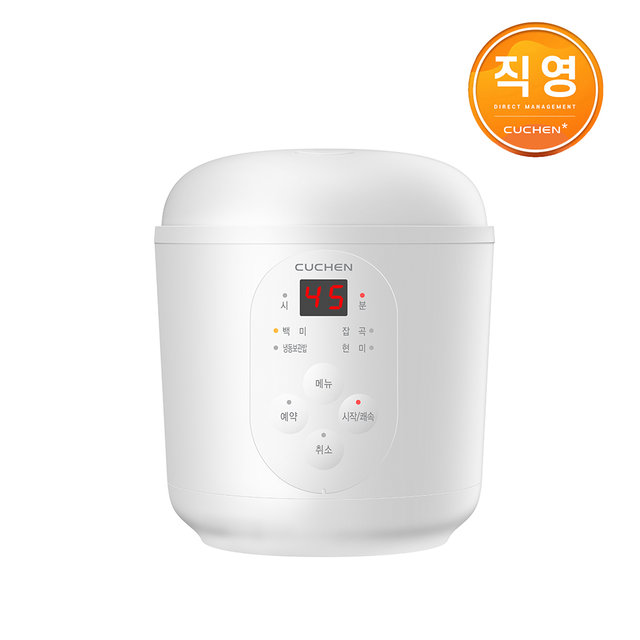 쿠첸 머쉬룸 미니밥솥 1.5인용 CRM-E0101W
