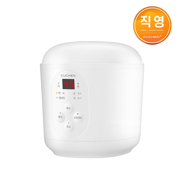 쿠첸 머쉬룸 미니밥솥 1.5인용 CRM-E0101W