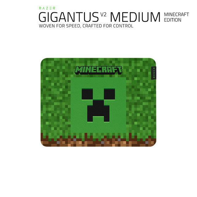 레이저코리아 Gigantus V2 기간투스 V2 M 게이밍마우스패드 [마인크래프트 에디션]