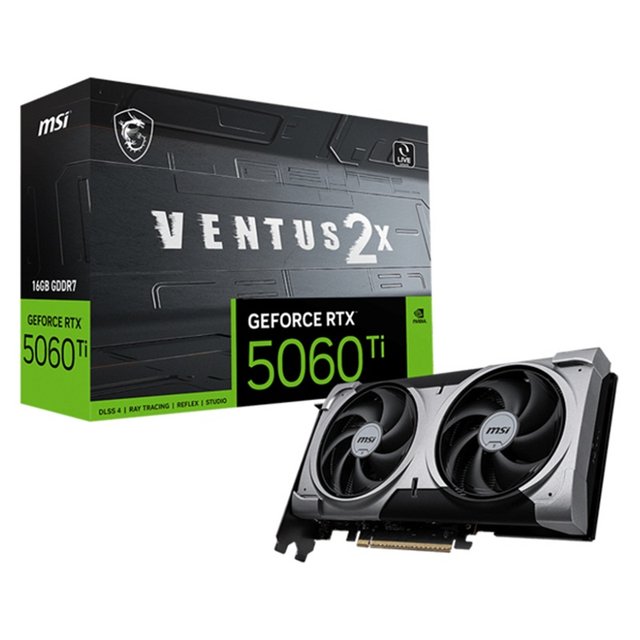 MSI 지포스 RTX 5060 Ti 벤투스 2X OC 플러스 D7 16GB CL