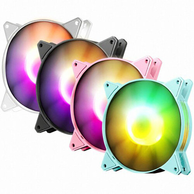 다크플래쉬 C6S 120 RGB - 서브팬 (1PACK - 핑크)
