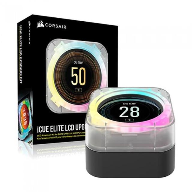 커세어 CORSAIR iCUE ELITE CPU Cooler LCD Display Upgrade Kit (Ice) (정품) A/S 5년