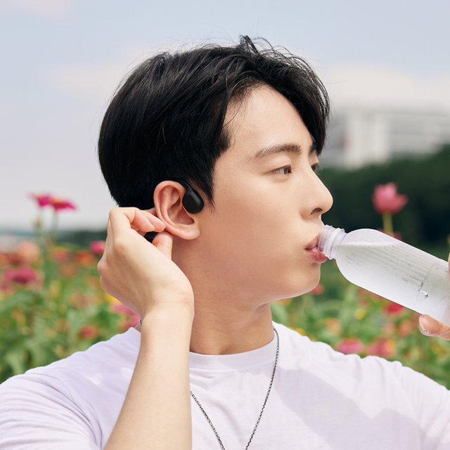 아이리버 IB-N3 귀걸이형 무선 블루투스 골전도 이어폰 런닝용 이어폰