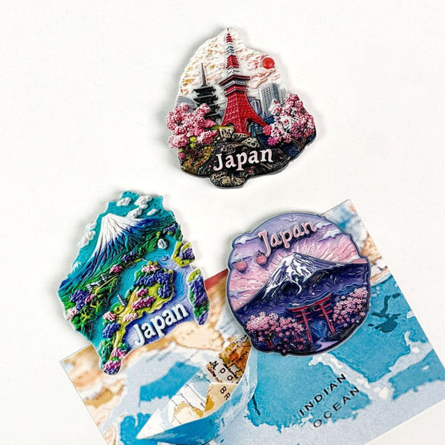일본 여행 마그넷 냉장고 자석 기념품 12종