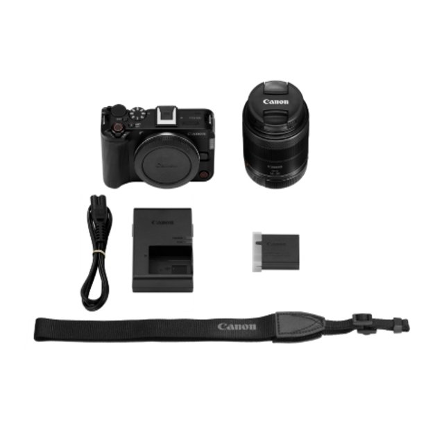 canon EOS-R50V 미러리스 카메라 바디&렌즈KIT [본체+14-30mm]