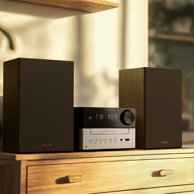 필립스 오디오 TAM3205M2 (Mark II) CD플레이어 블루투스 올인원 미니 컴포넌트