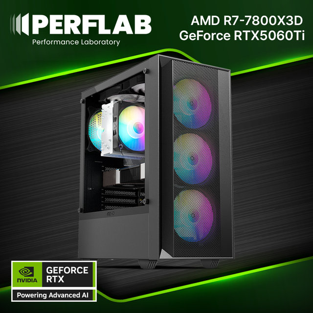 라이젠7 7800X3D RTX 5060 Ti 16GB 32GB 1TB 게이밍 컴퓨터 데스크탑 조립 PC