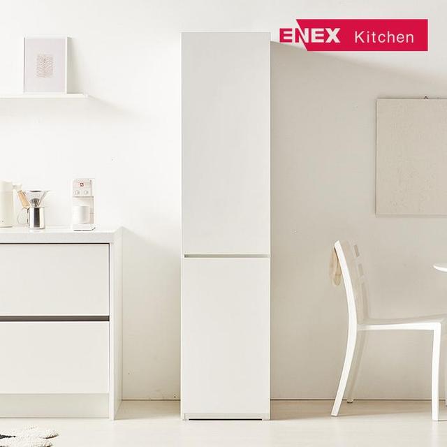 [비밀특가] [착불] 플랫화이트 400 깊은 수납장 키큰 틈새장