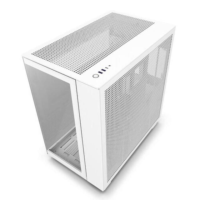 NZXT H9 Flow (화이트) ATX 강화유리 PC케이스 대원씨티에스 E