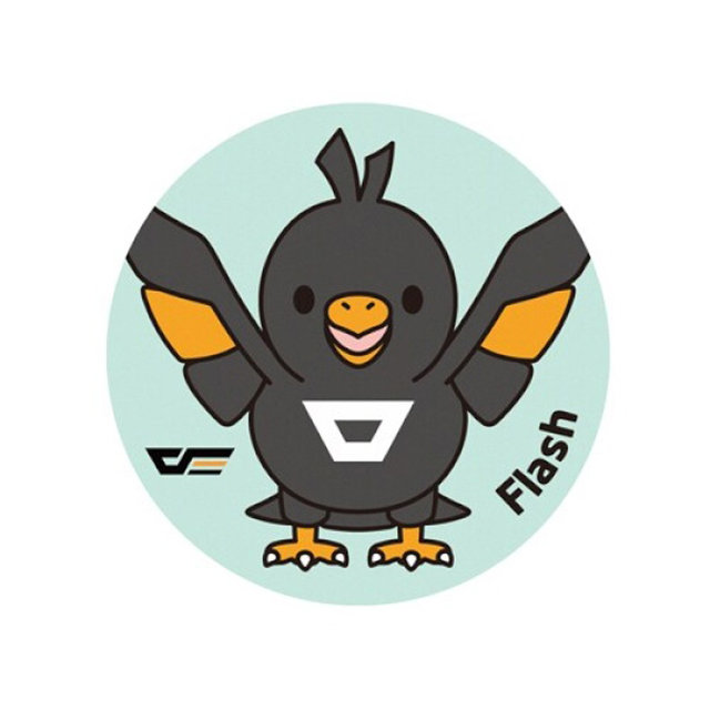 다크플래쉬 Mascot DMP-25 원형 마우스패드 (플래쉬)