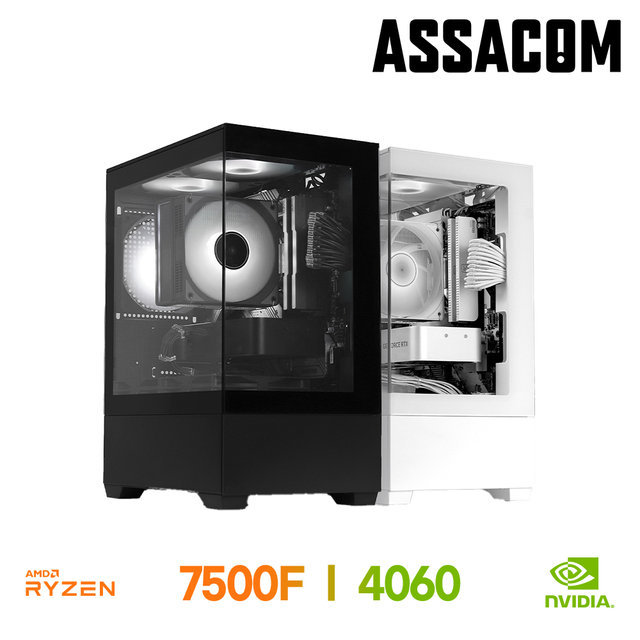 AMD 7500F/RTX4060 조립PC 게이밍컴퓨터 조립식컴퓨터 게임용 게이밍PC 배그 로아 팰월드 데스크탑