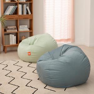 초대형 코쿤 SC307 스웨이드 빈백소파