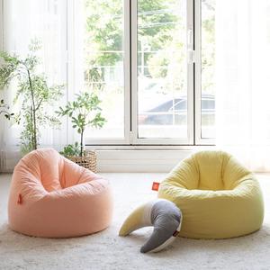 대형 블루밍 B807 스웨이드 빈백소파