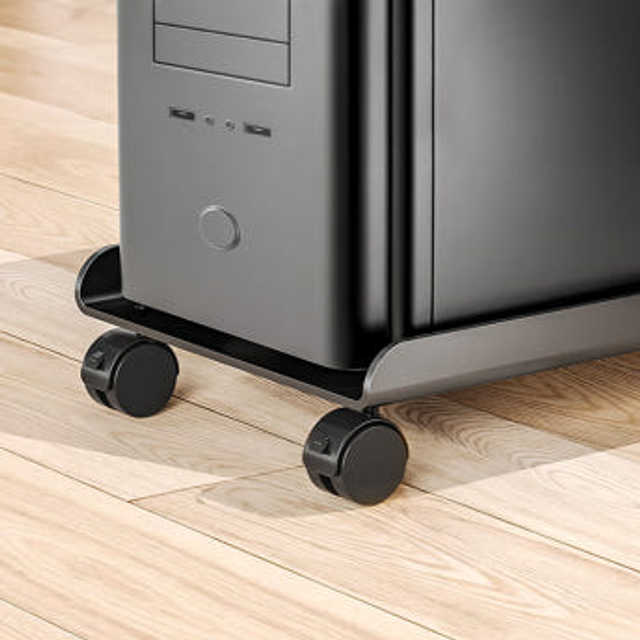 철제 컴퓨터 본체 받침대