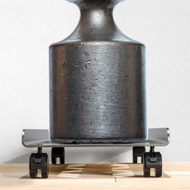 철제 컴퓨터 본체 받침대