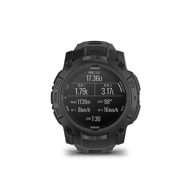 가민 인스팅트 3 택틱컬 아몰레드 45mm 블랙 멀티스포츠 GPS 스마트워치