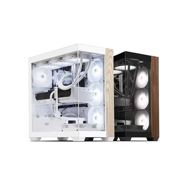 darkFlash DS900 ARGB 강화유리 (화이트 우드)  JN