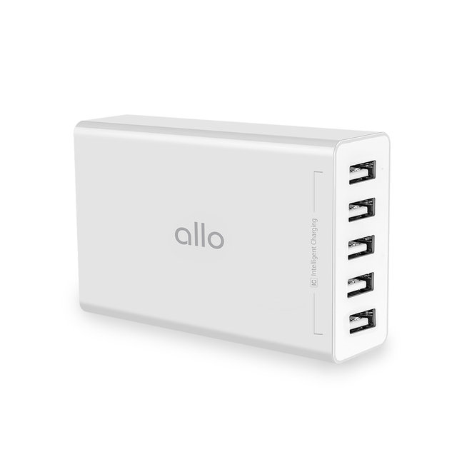 [비노출특가] USB 5포트 2.4A 스마트 멀티 충전기 UC401S