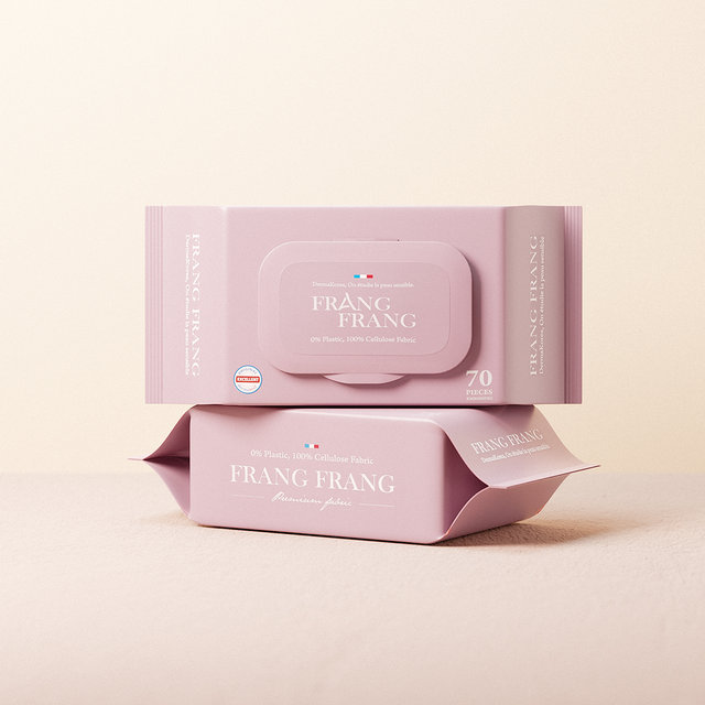 프랑프랑 에코 프리미어 두꺼운 아기 물티슈 (70gsm 무향) 70매x20팩