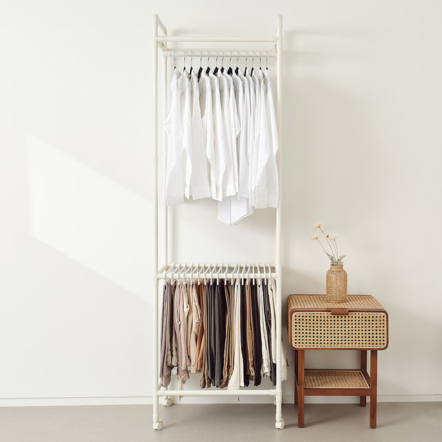 [비밀특가] 철제 이동식 멀티 바지걸이행거 카트형