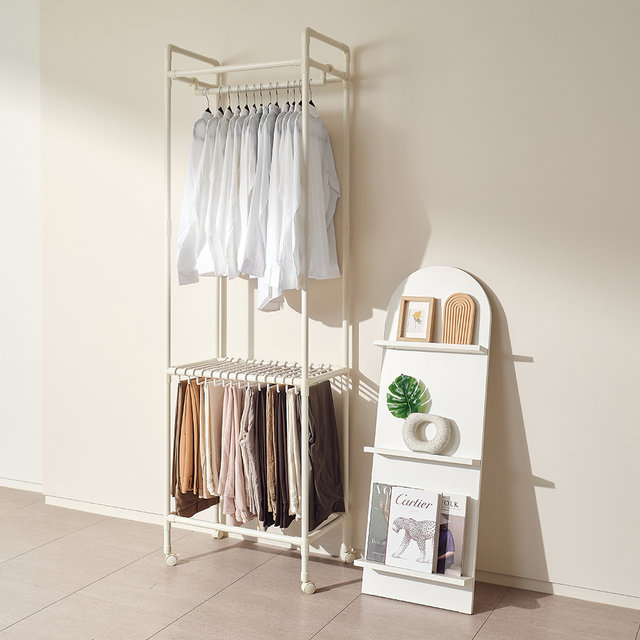 [비밀특가] 철제 이동식 멀티 바지걸이행거 카트형