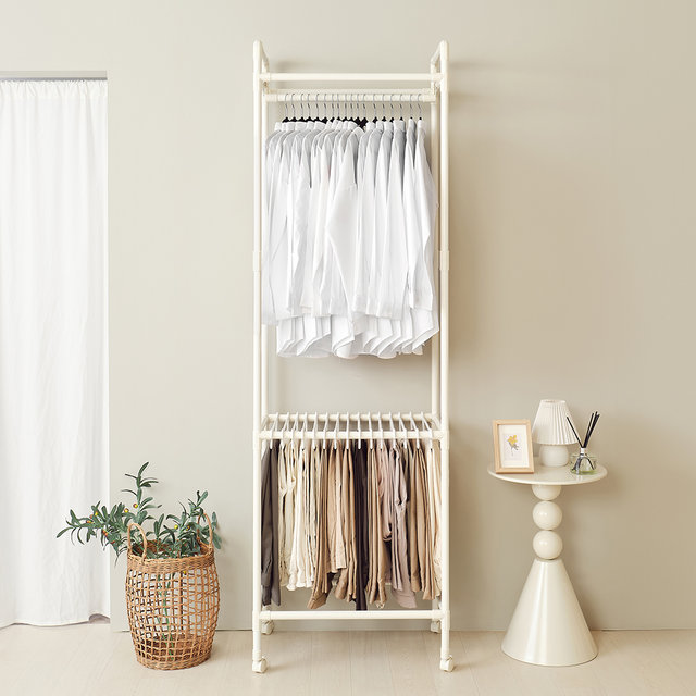 [비밀특가] 철제 이동식 멀티 바지걸이행거 카트형