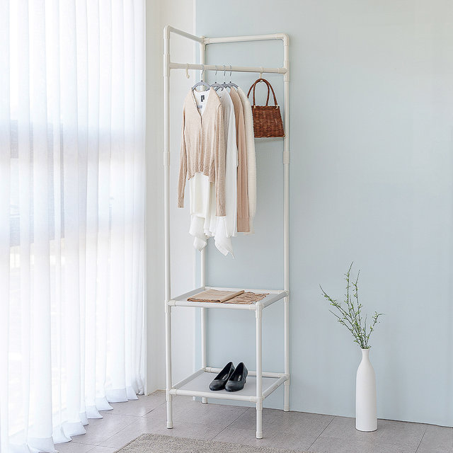 [비밀특가] 철제 시스템 드레스룸 코너행거 코너장