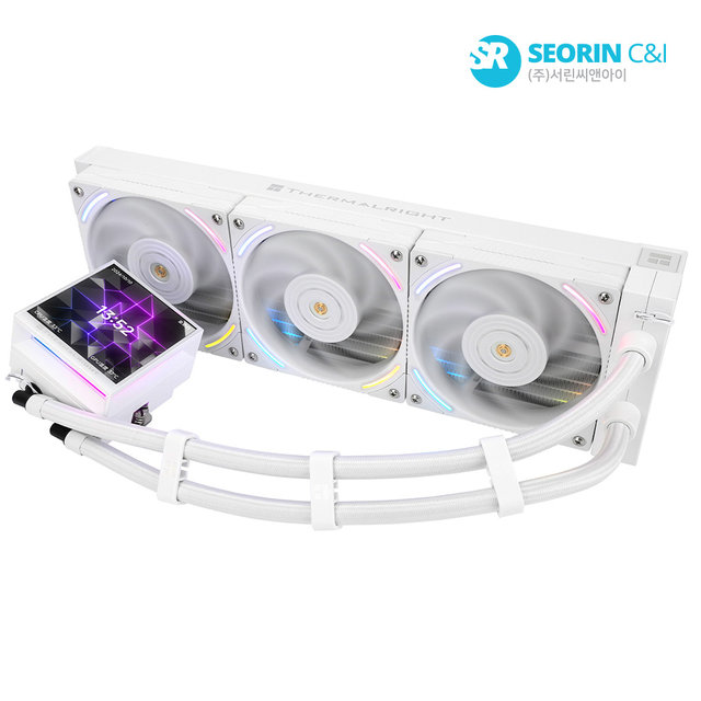 [서린공식] Thermalright Hyper Vision 360 ARGB 서린 (화이트)