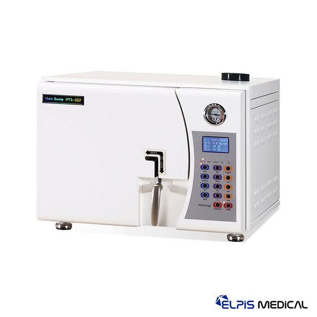 엘피스메디칼 국산 고압증기멸균기 30리터용량 진공가압 V형 HTA-30V 멸균소독기