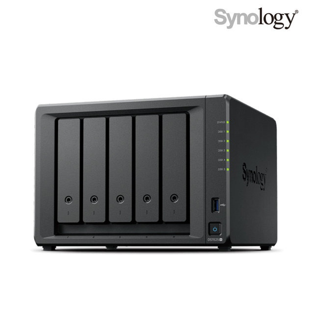 시놀로지 DS1525+ 5Bay NAS[케이스][공식총판]