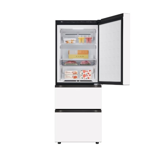 디오스 오브제 컬렉션 김치냉장고 스탠드형 Z330MQQF21 (327L, 메탈, 에센스 화이트, 1등급)