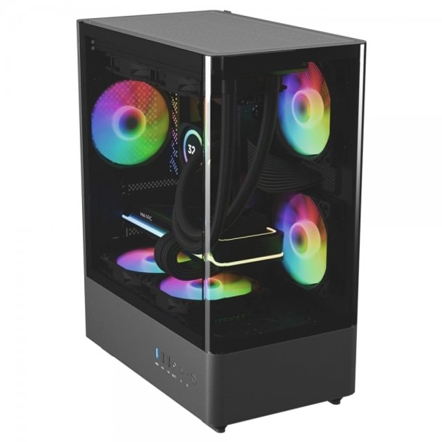 싸이번 EDGE CV-Z3 iCafe 블랙 (미들타워)
