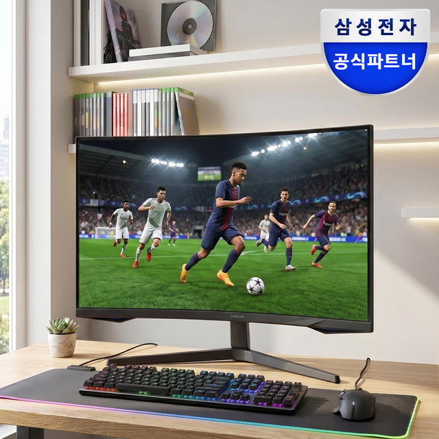 삼성전자 오디세이 G5 S27CG550 68~69cm 게이밍모니터 QHD 165Hz 1ms