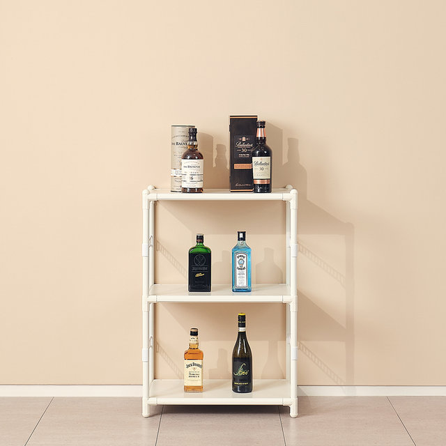 [비밀특가] 철제 팬트리 앵글 시스템 수납선반 500 3단