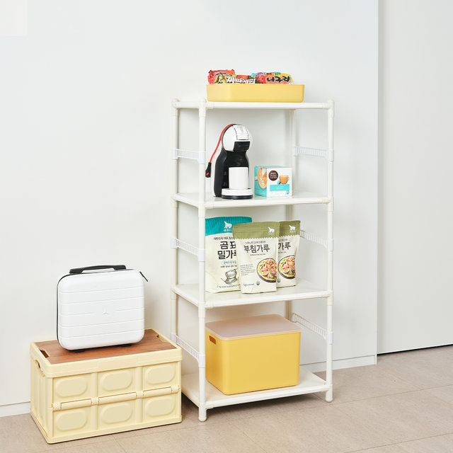 [비밀특가] 철제 팬트리 앵글 시스템 수납선반 500 4단