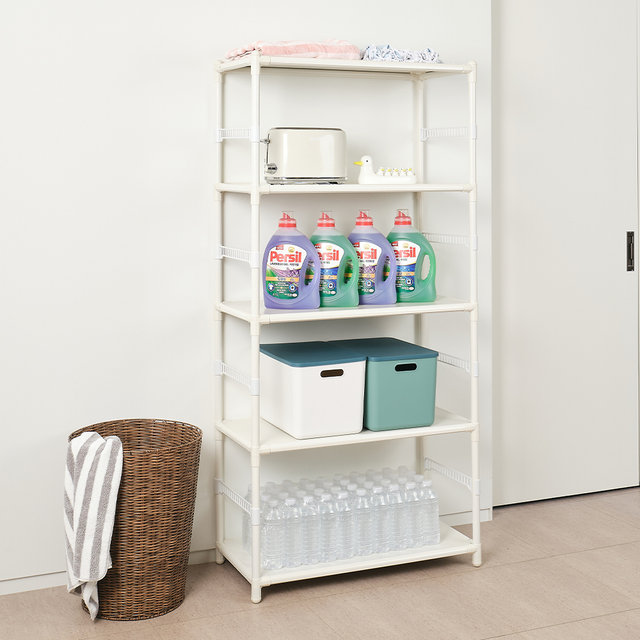 [비밀특가] 철제 팬트리 앵글 시스템 수납선반 700 5단