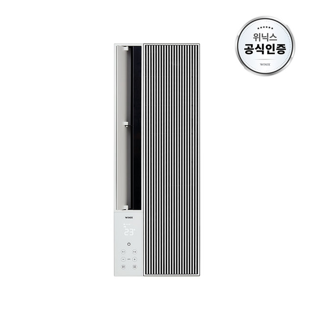 위닉스 스마트 창문형 에어컨 EWIE067-MWK 바닐라화이트 제습냉방 HM